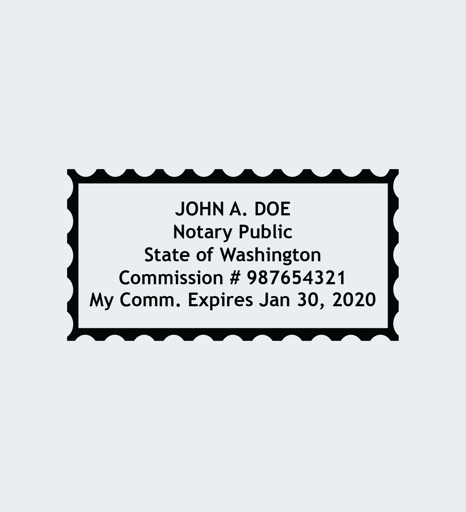 Washington Notary Seals NNA